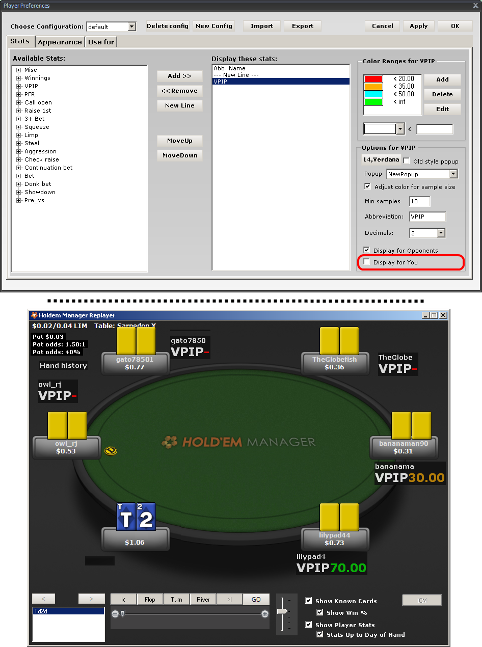 Holdem manager hero